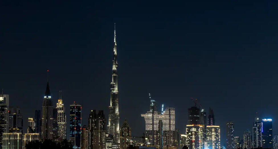 Burj khalifa view balcony